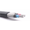 2 phase core flat cable concentric conductor cable XLPE insulated wire cable price list